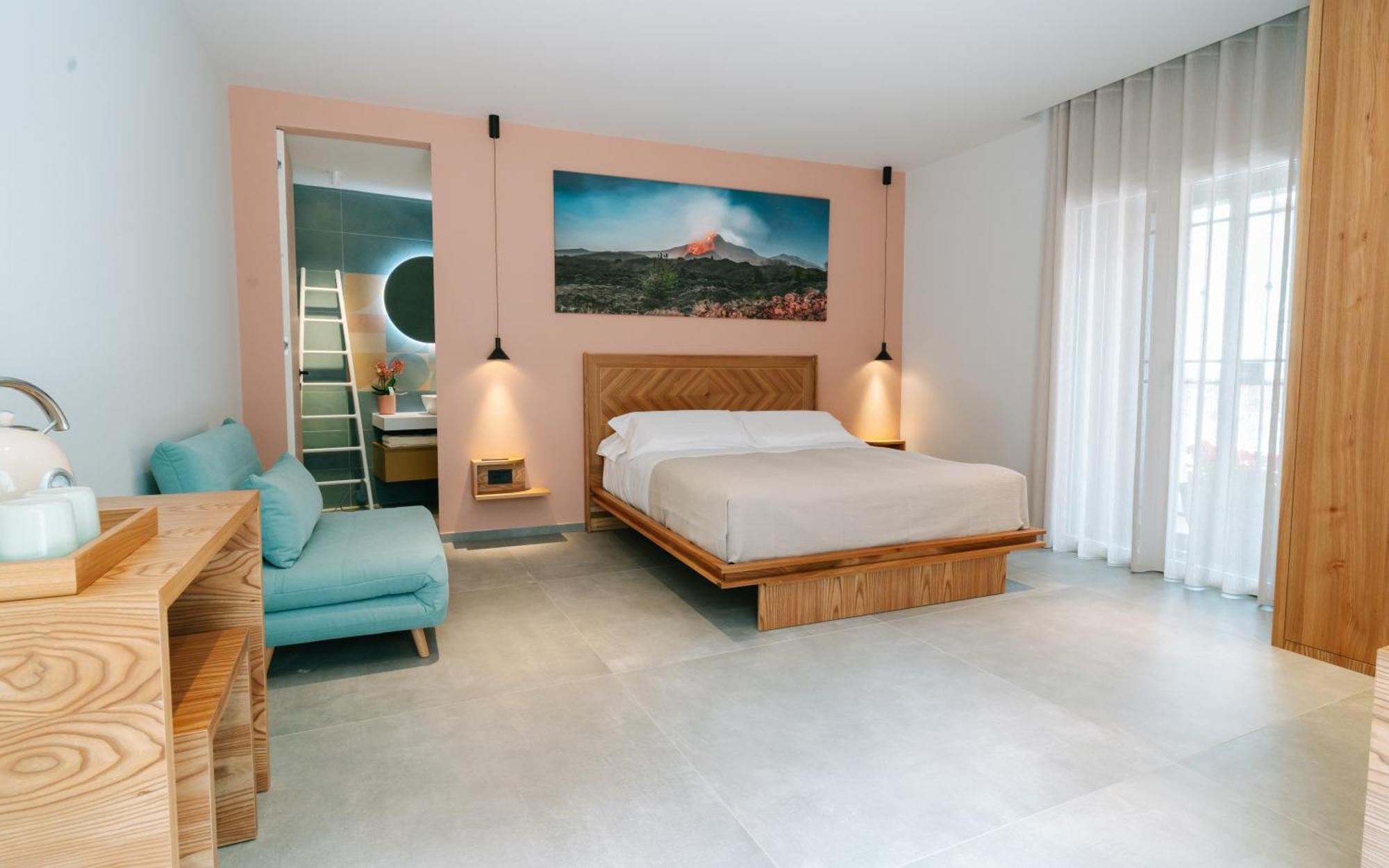Etna Cottage Charming Rooms Николози Экстерьер фото